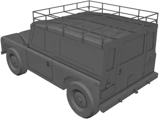 Land Rover (1972) 3D Model