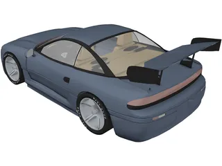 Mitsubishi 3000GT [Tuned] 3D Model