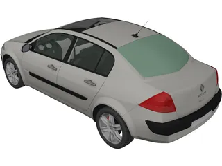 Renault Megane 3D Model