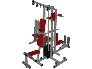 Big Gym 3D Model