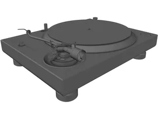 Turn Table 3D Model