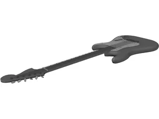 Guitar Electric 3D Model