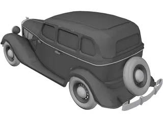 GAZ M1 3D Model