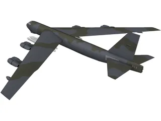 B-52G/H 3D Model