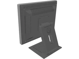 LG TFT Computer Monitor 3D Model