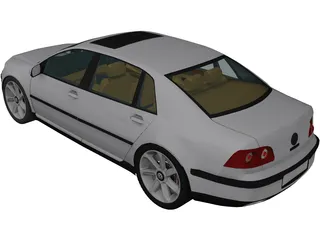 Volkswagen Phaeton 3D Model