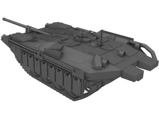 Stridsvagn 103 3D Model