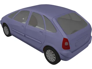 Citroen Xsara Picasso 3D Model