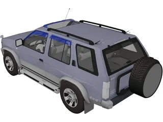 Nissan Terrano 3D Model