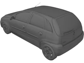 Opel Corsa 3D Model