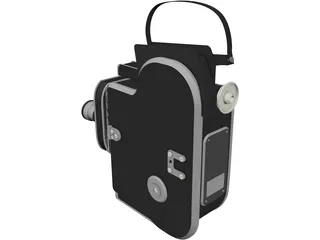 Camcorder Vintage 3D Model