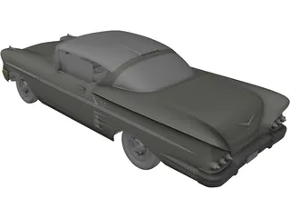 Chevrolet Impala (1958) 3D Model