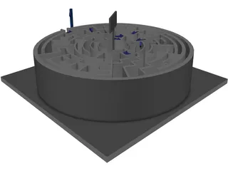 Maze 3D Model