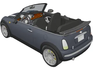 Mini Cooper Cabriolet 3D Model