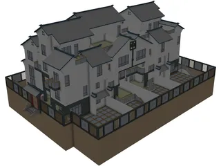 Villa 3D Model