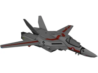 VF-1A 3D Model