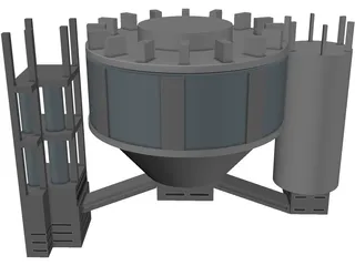Steel-Concrete Bond 3D Model