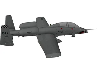 A-10 Warthog 3D Model