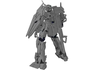 Gundam Unicon 3D Model