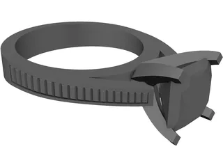 Wedding Ring 3D Model