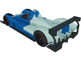 Courage LC70 LeMans 3D Model