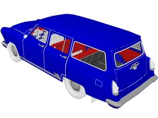 GAZ 22 (1965) 3D Model