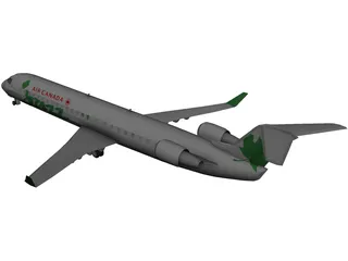 Bombardier CRJ-705 Air Canada Jazz 3D Model