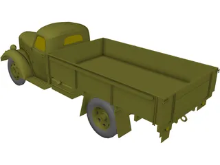 ZIL 164 3D Model