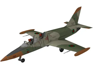 Aero L-39 Albatros Bangladesh Air Force 3D Model