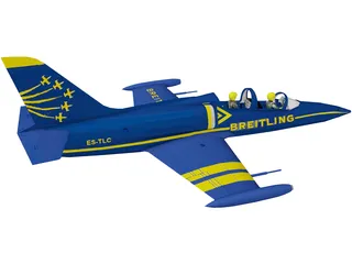 Aero L-39 Albatros Breitling 3D Model