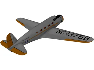 Vultee V-1A 3D Model