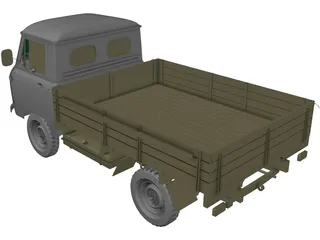 UAZ 452d 3D Model