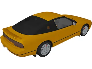 Nissan 240sx 3D Model