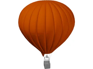 Air Sphere Balloon 3D Model