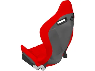 Seat Car 3D Model