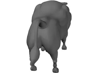 Bull 3D Model