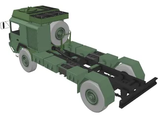 MAN Military Truck 3D Model