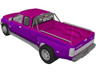 Dodge Ram 3500 (1994) 3D Model