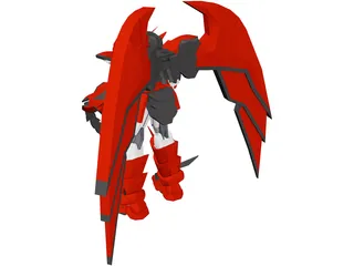 Oz-MS13 Gundam Epyon 3D Model