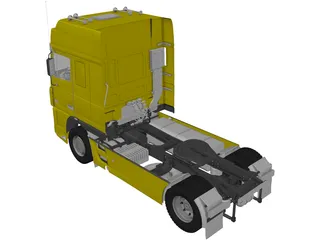 DAF XF 530 3D Model