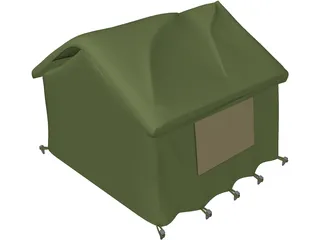 Camping Tent 3D Model