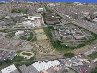 Swindon City (UK) 3D Model