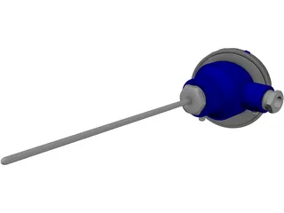 Temperature Probe 3D Model