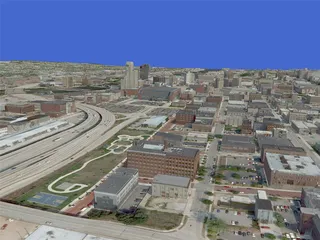 Grand Rapids City 3D Model