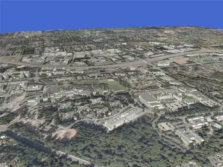 Redmond City, South 3D Model