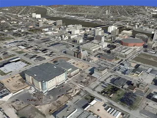 Rockford City 3D Model