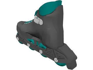 Roller Skate AZ-912 Yonex 3D Model