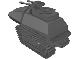 Cobra Tank 3D Model