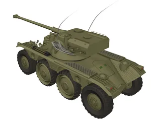 969C Tank 3D Model