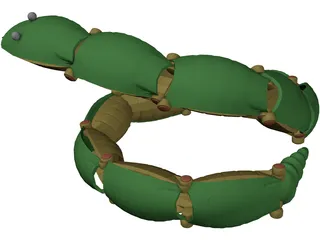 Snake 3D Model